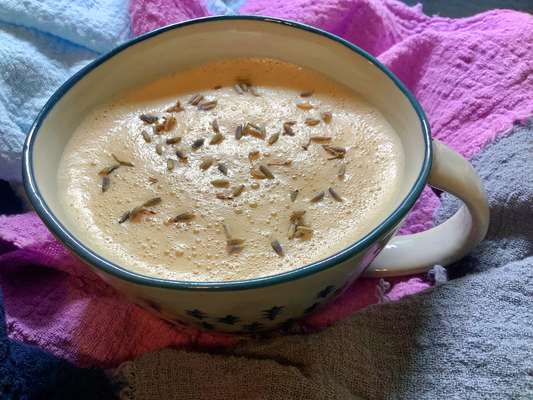 Terra Powders Lavender London Fog Latte Recipe Made With Earl Grey Tea