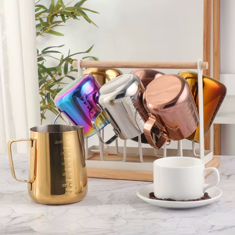 Gold Rainbow Iridescent Silver Rose Gold Sunset Colorful Metal Pitchers