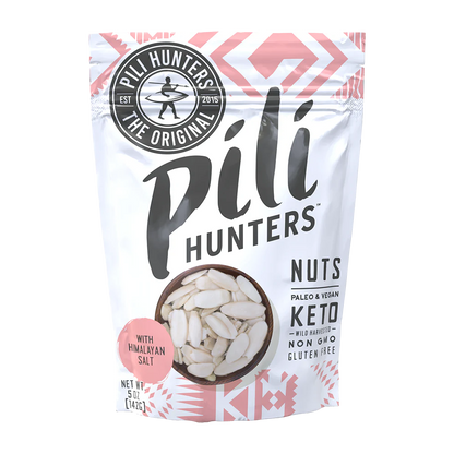 Pili Hunters Nuts With Himalayan Salt 5oz Bag