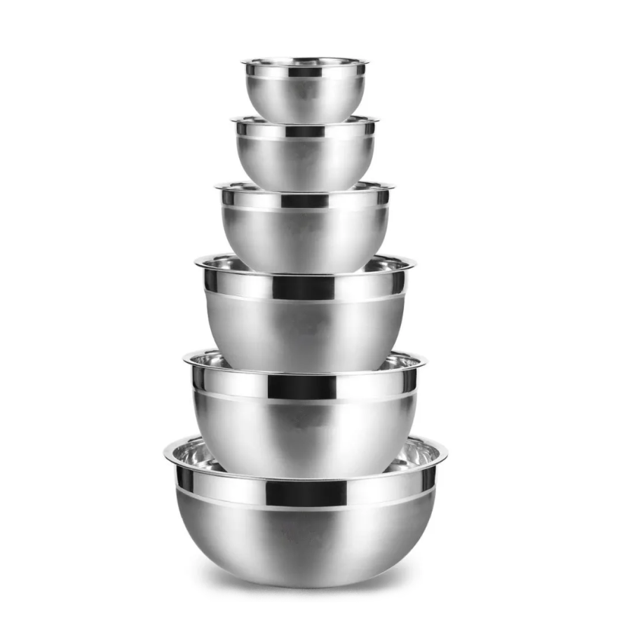 Stainless Steel Cooking & Baking Mixing Bowls