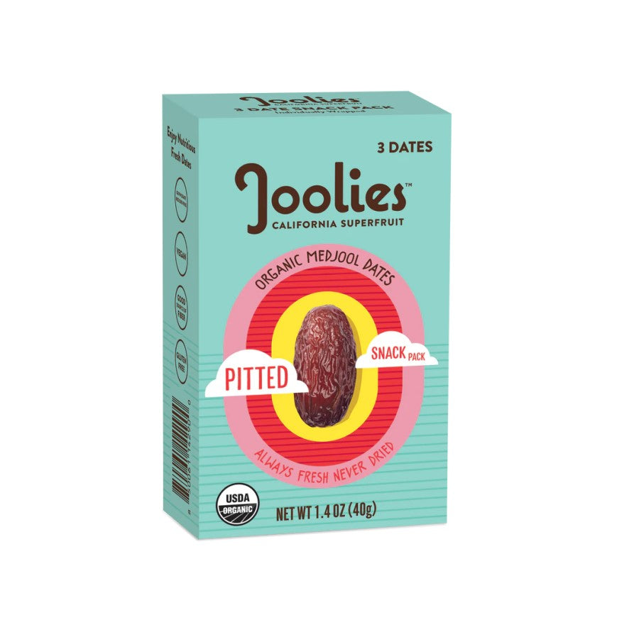 Joolies Organic Medjool Dates Pitted Snack Pack 1.4oz