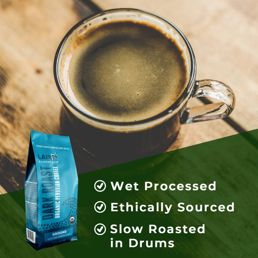 Premium wet processed coffee that's ethically sourced and slow roasted.