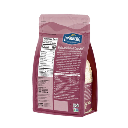 Lundberg White Basmati Organic Rice Nutrition Facts Gluten Free Ingredients