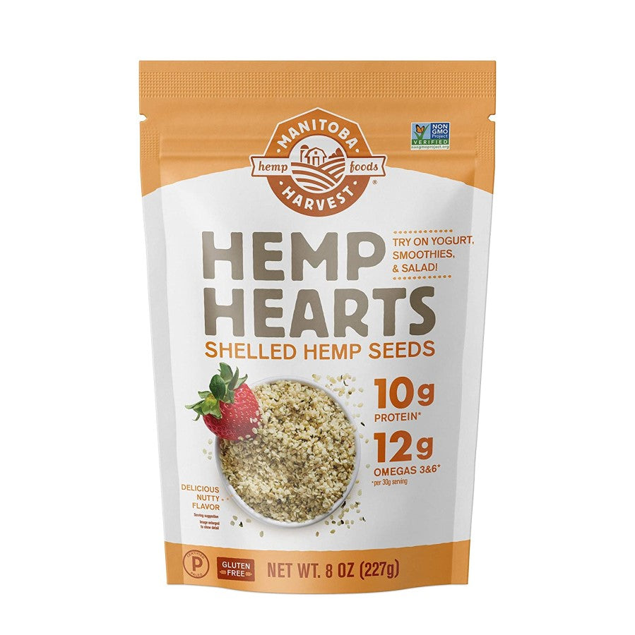 Manitoba Harvest Hemp Hearts Shelled Hemp Seeds 8oz Bag