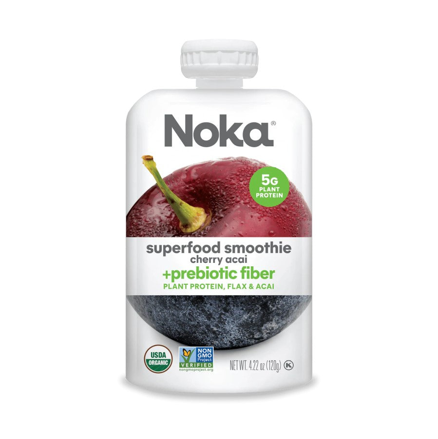 NOKA Organic Superfood Smoothie Cherry & Acai 4.22oz