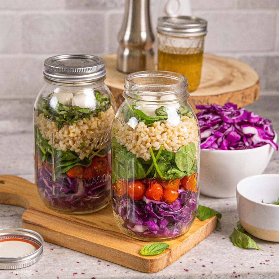 Lundberg Short Grain Brown Rice Recipe Mason Jar Salads