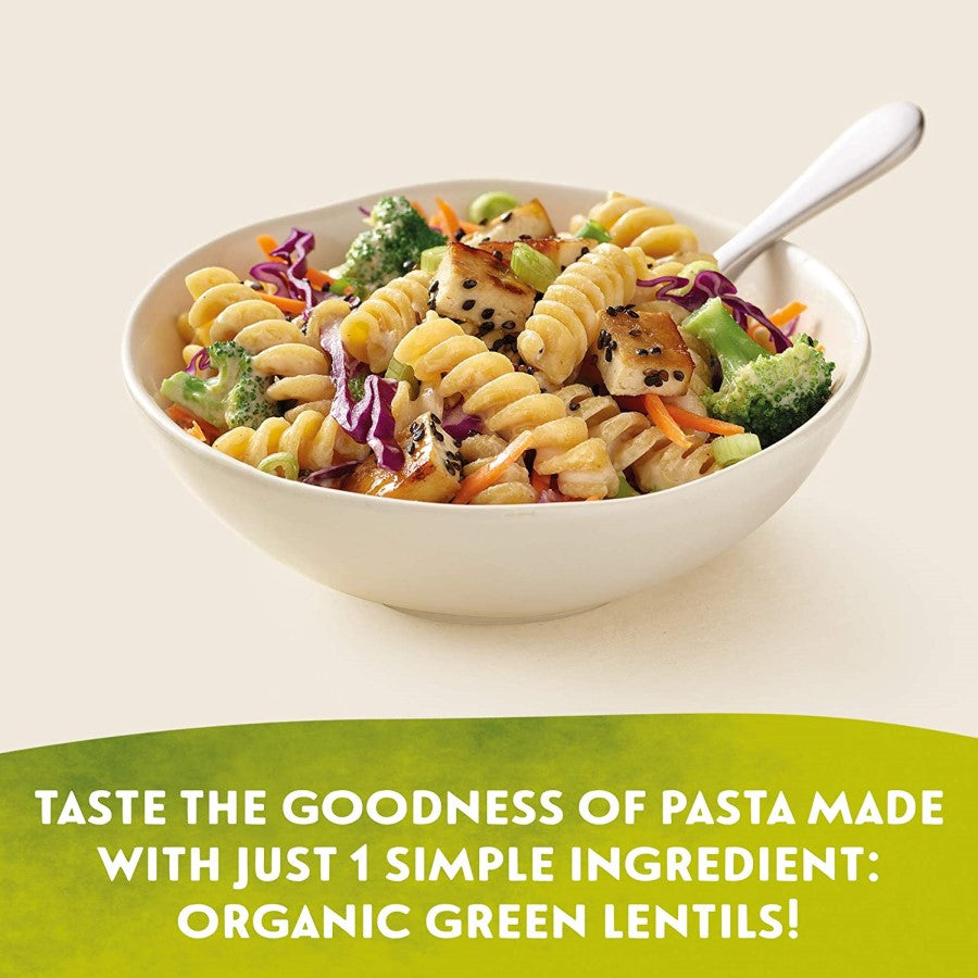 Tolerant Grain Free Pasta Made With Just 1 Ingredient Organic Green Lentils